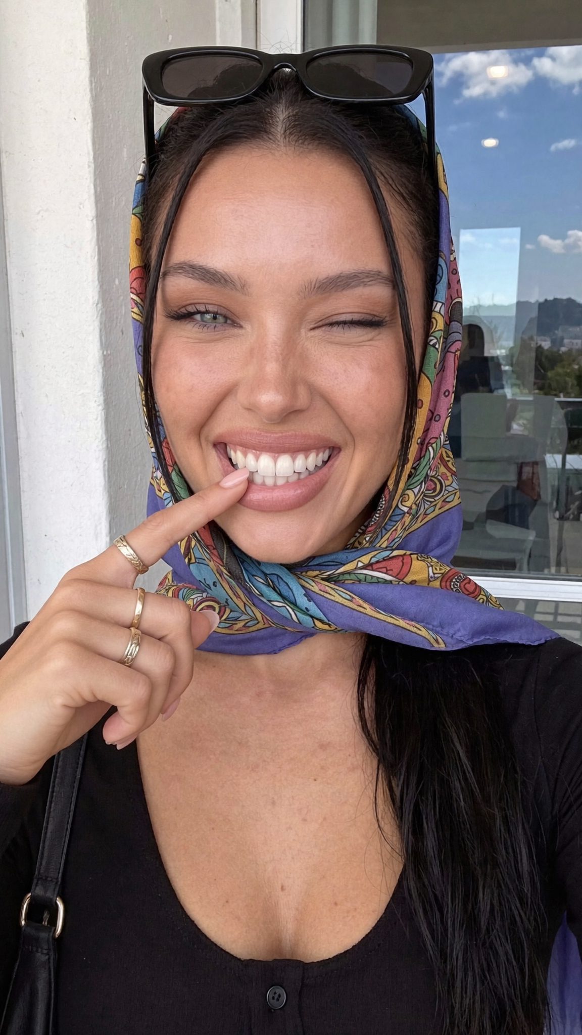 A Bloom Models model, smiling
